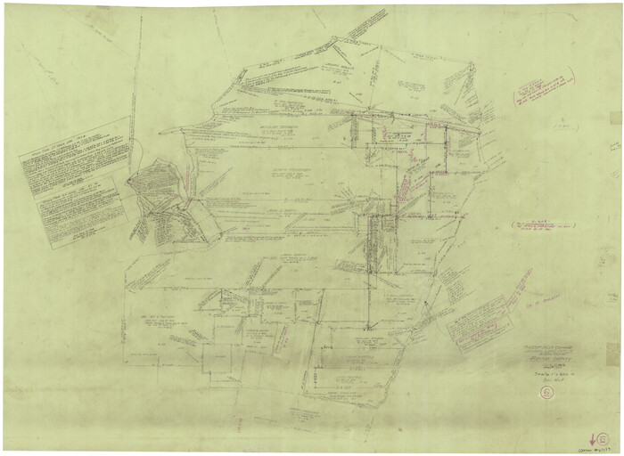 67173, Aransas County Working Sketch 6, General Map Collection