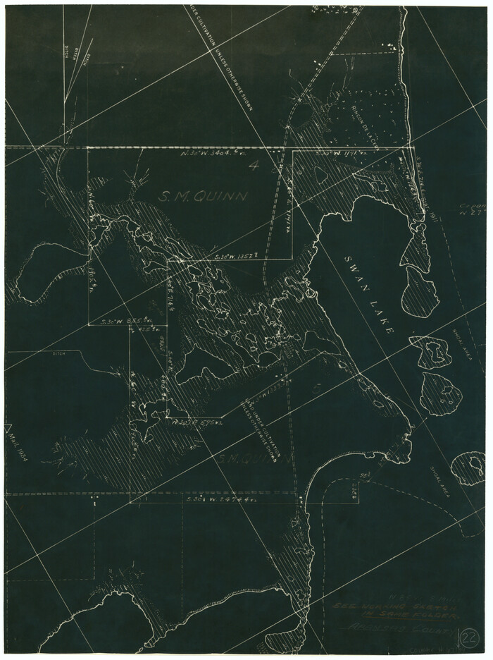 67189, Aransas County Working Sketch 22, General Map Collection