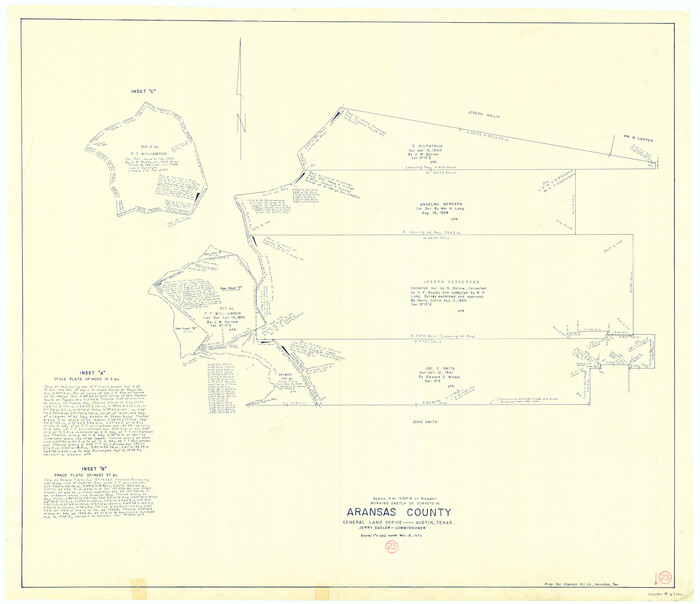 67190, Aransas County Working Sketch 23, General Map Collection