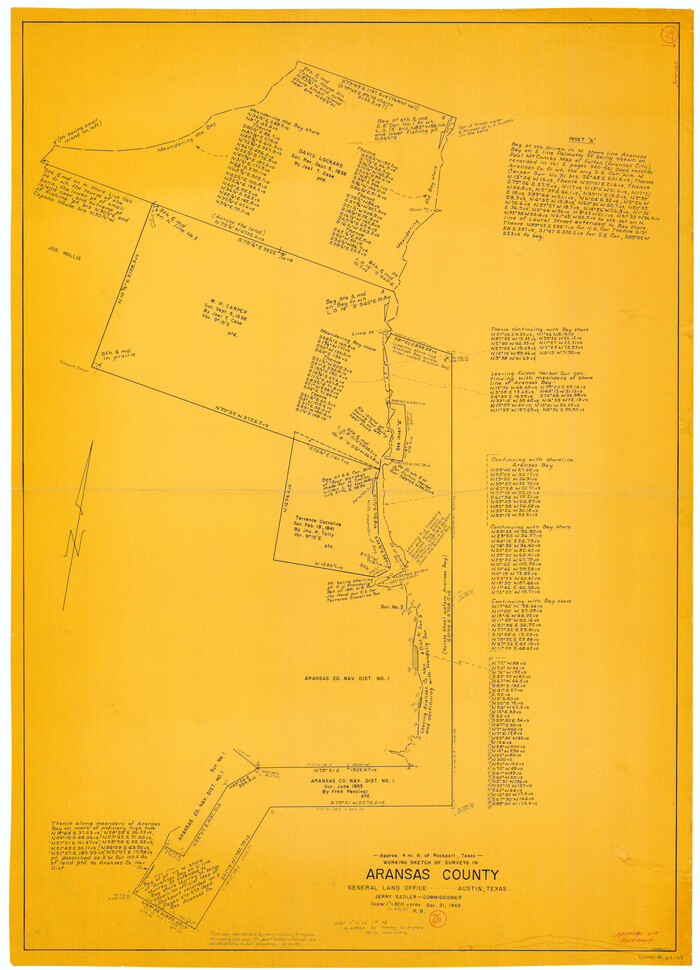 67193, Aransas County Working Sketch 26, General Map Collection