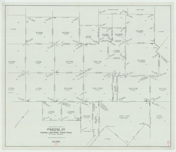 67221, Atascosa County Working Sketch 25, General Map Collection