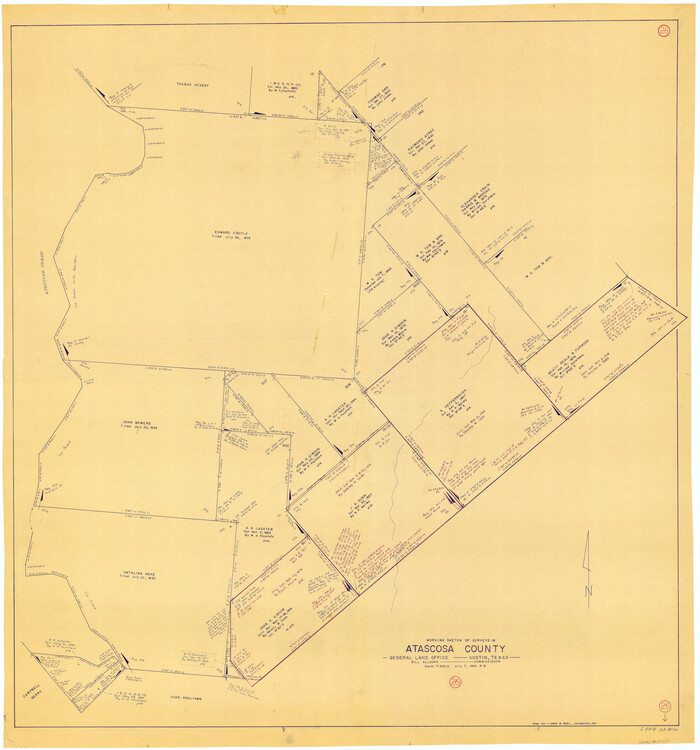 67222, Atascosa County Working Sketch 26, General Map Collection