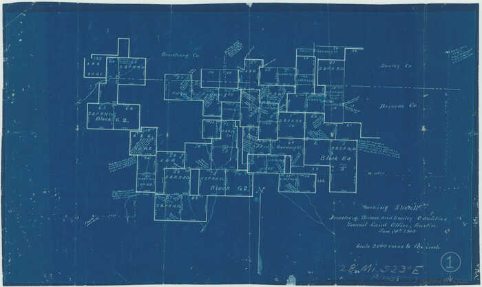 67232, Armstrong County Working Sketch 1, General Map Collection