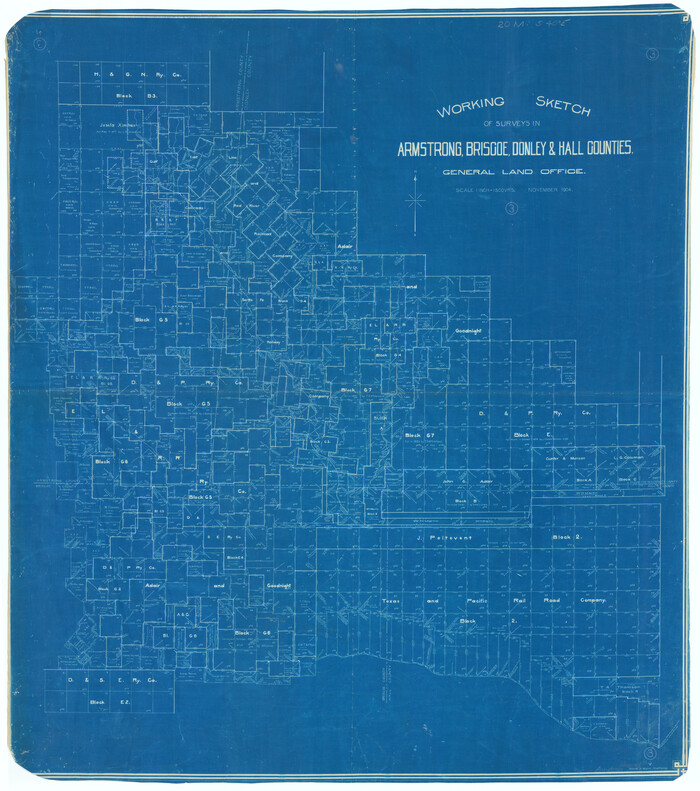 67234, Armstrong County Working Sketch 3, General Map Collection