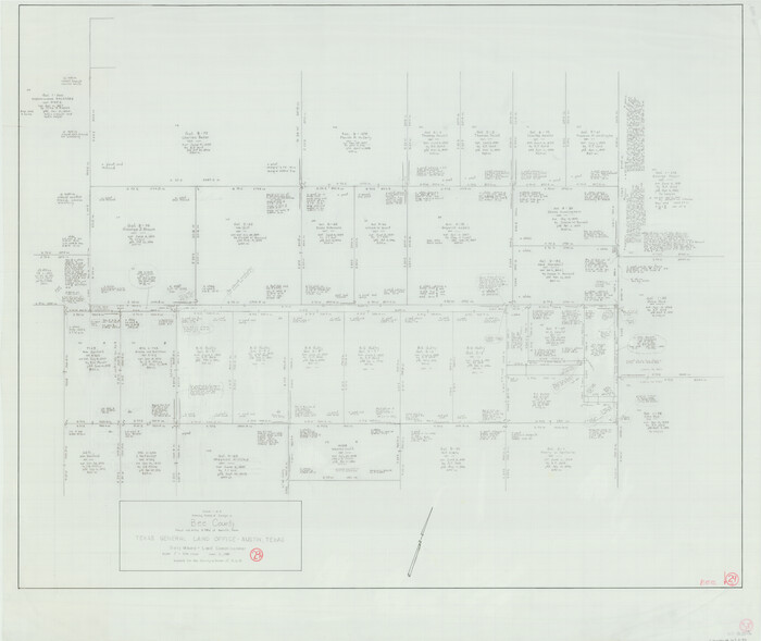 67279, Bee County Working Sketch 29a, General Map Collection