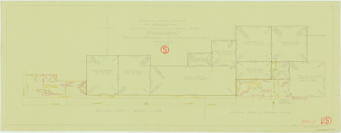 67290, Baylor County Working Sketch 5, General Map Collection