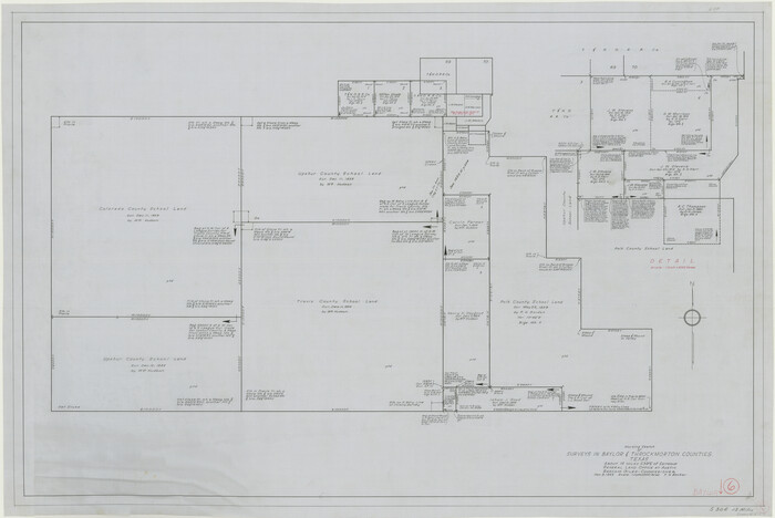 67291, Baylor County Working Sketch 6, General Map Collection