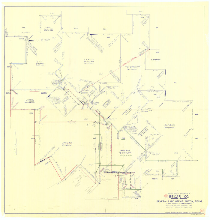 67327, Bexar County Working Sketch 11, General Map Collection