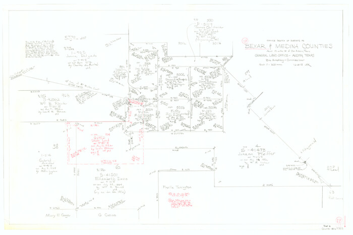 67333, Bexar County Working Sketch 17, General Map Collection