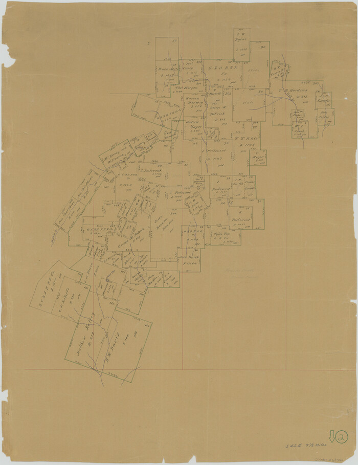 67361, Blanco County Working Sketch 2, General Map Collection