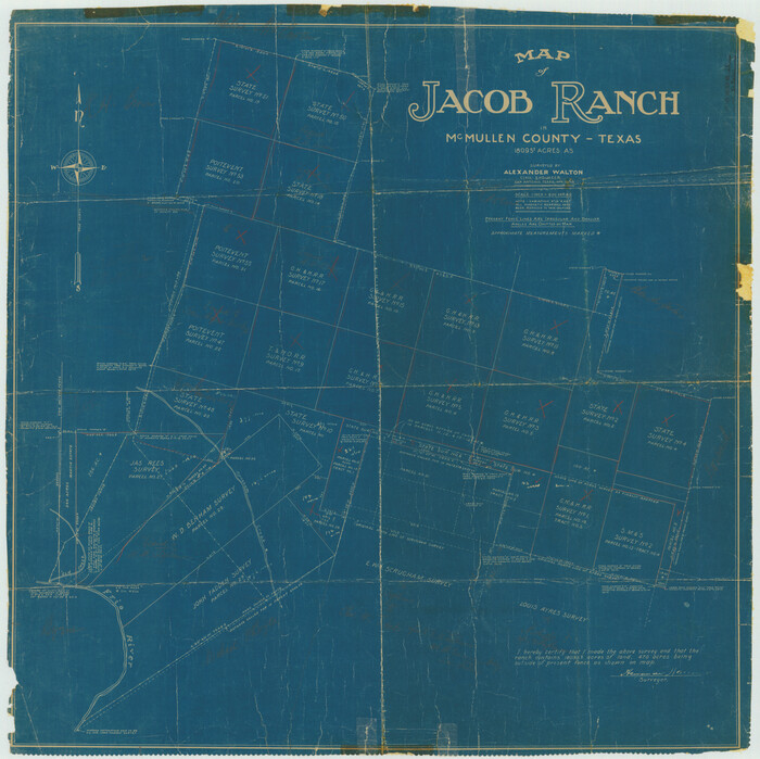 6737, McMullen County Rolled Sketch JR, General Map Collection