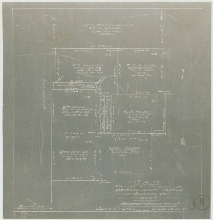 67371, Blanco County Working Sketch 11, General Map Collection