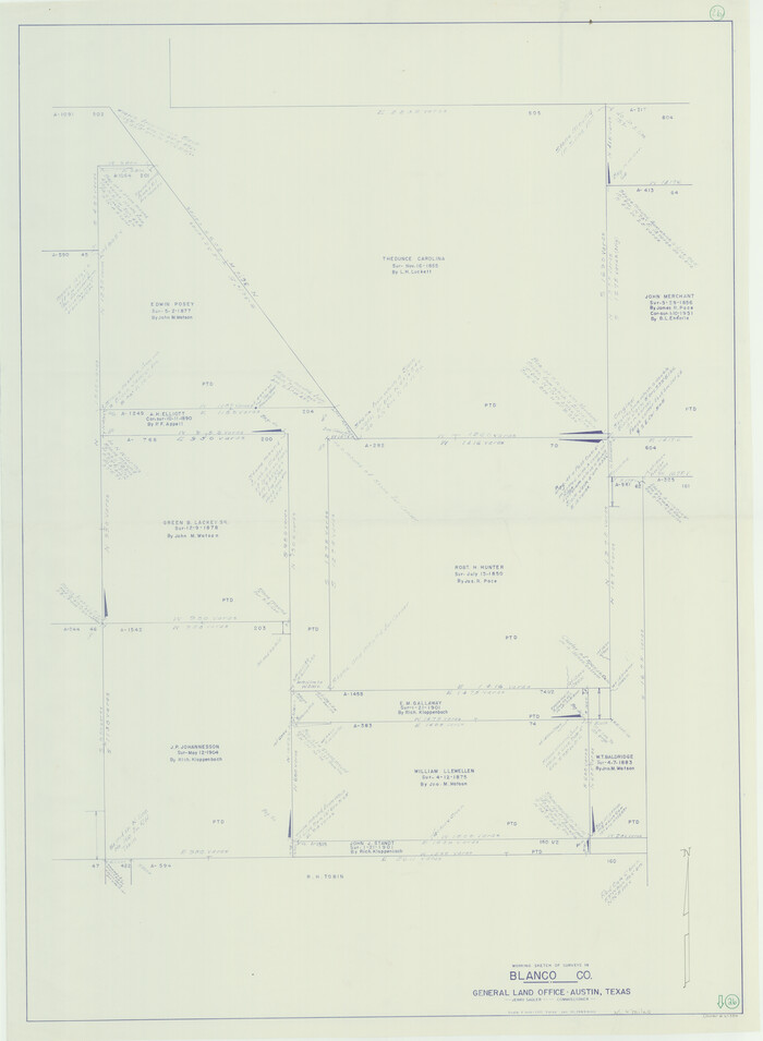67386, Blanco County Working Sketch 26, General Map Collection