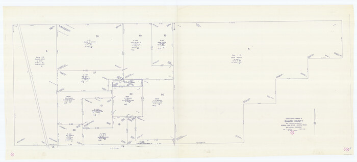 67394, Blanco County Working Sketch 34, General Map Collection