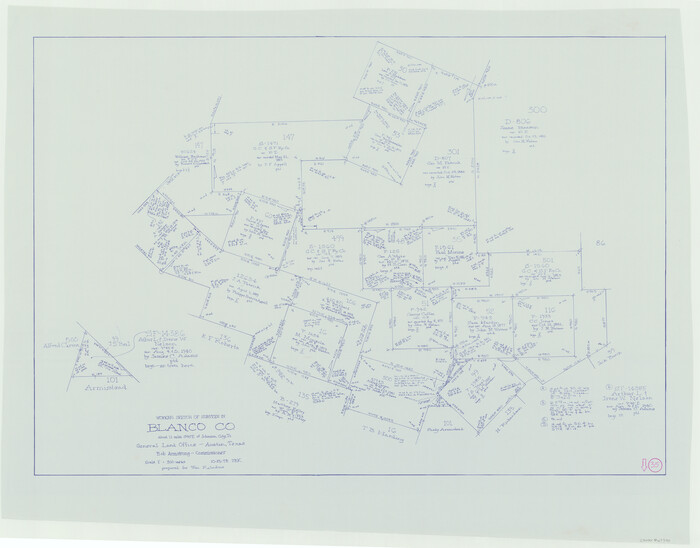 67395, Blanco County Working Sketch 35, General Map Collection