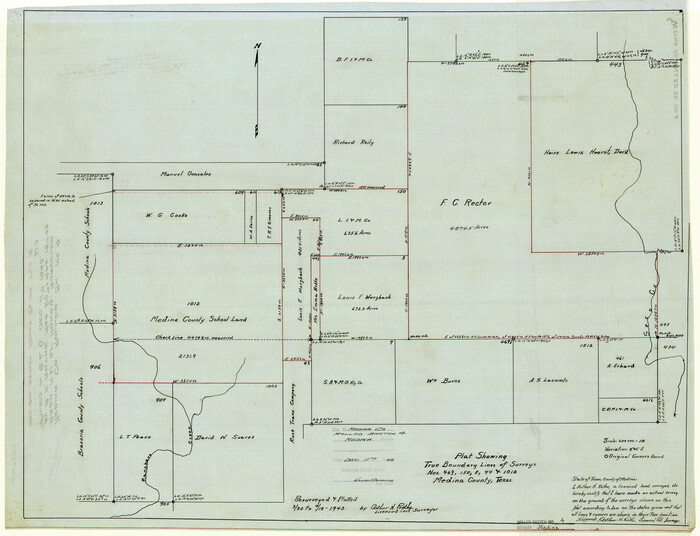 6740, Medina County Rolled Sketch 4, General Map Collection