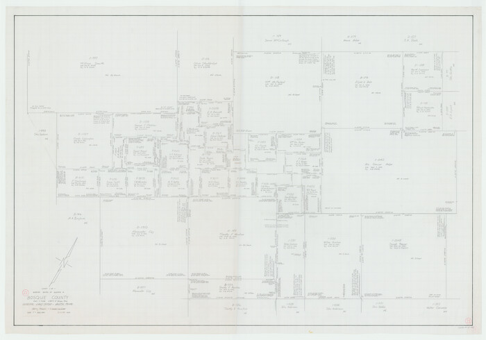 67454, Bosque County Working Sketch 21, General Map Collection