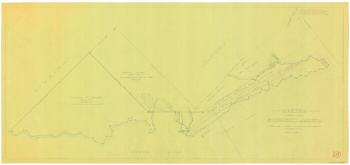 67500, Brazoria County Working Sketch 15, General Map Collection