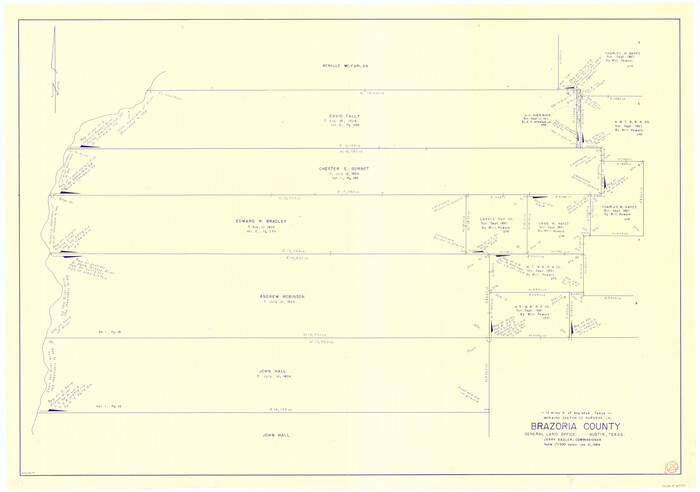 67510, Brazoria County Working Sketch 25, General Map Collection