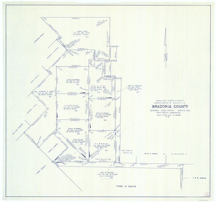 67511, Brazoria County Working Sketch 26, General Map Collection