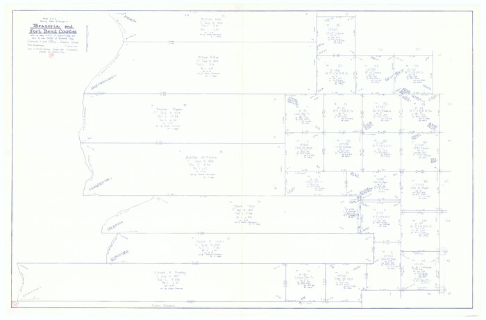 67522, Brazoria County Working Sketch 37, General Map Collection