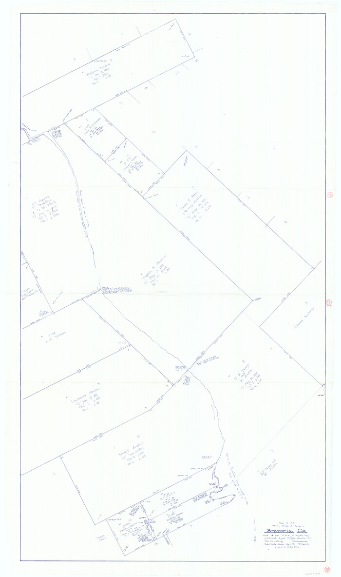 67524, Brazoria County Working Sketch 39, General Map Collection