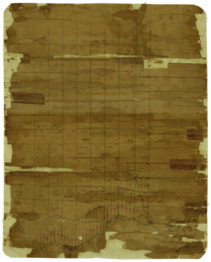 6754, Menard County Rolled Sketch 4, General Map Collection