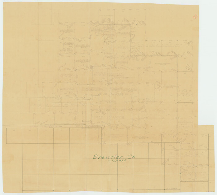 67546, Brewster County Working Sketch 13, General Map Collection
