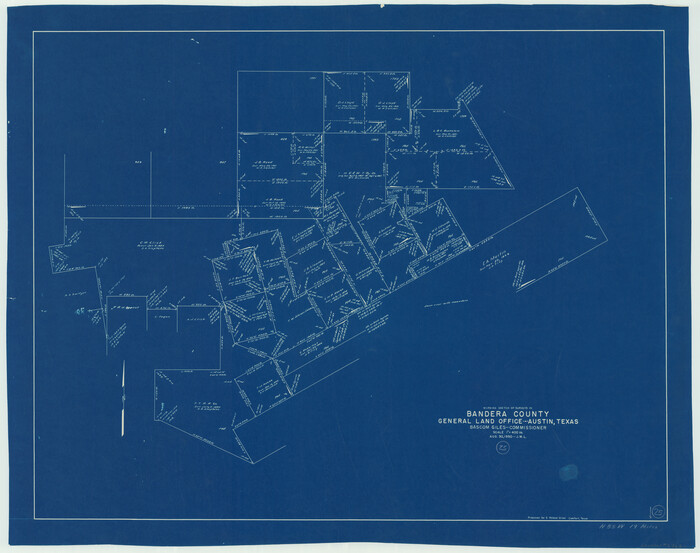 67621, Bandera County Working Sketch 25, General Map Collection