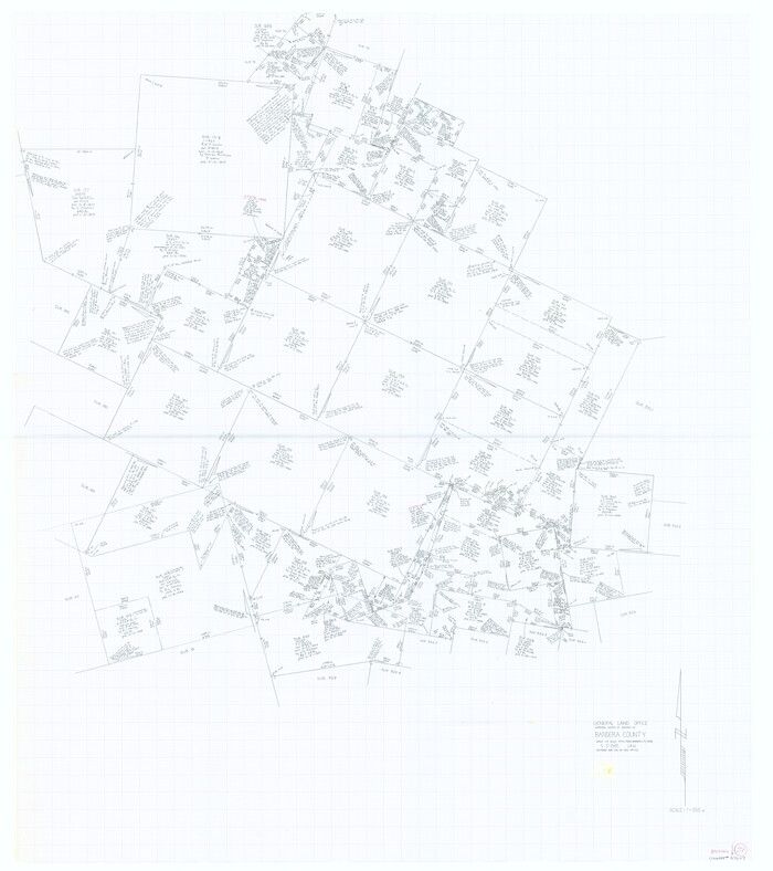 67647, Bandera County Working Sketch 51, General Map Collection
