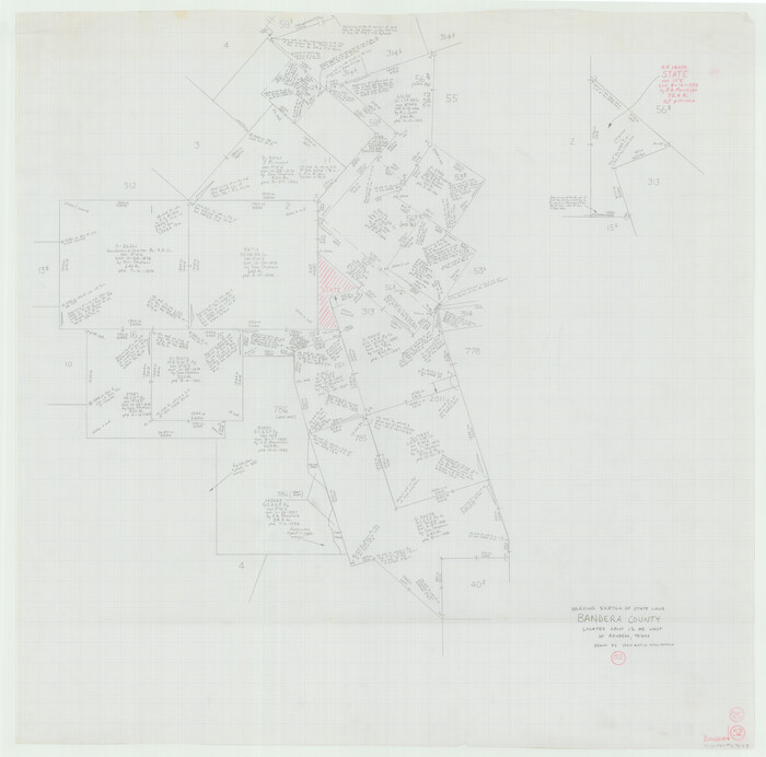 67648, Bandera County Working Sketch 52, General Map Collection