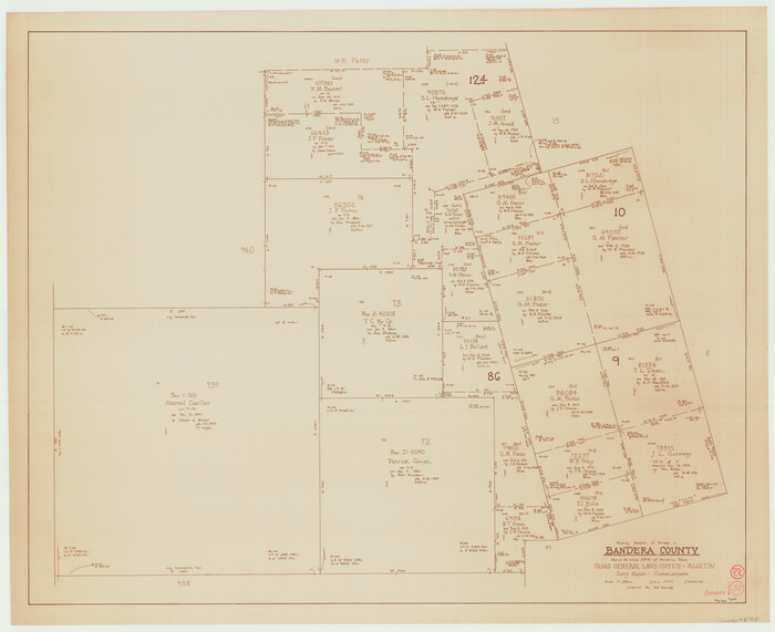 67651, Bandera County Working Sketch 55, General Map Collection