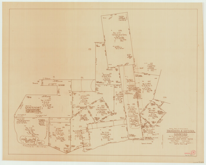 67652, Bandera County Working Sketch 56, General Map Collection