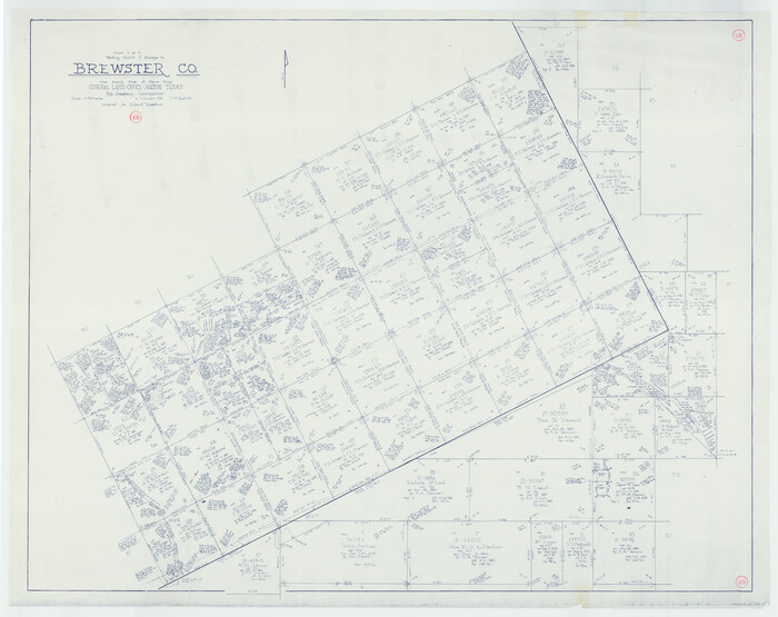 67708, Brewster County Working Sketch 108, General Map Collection