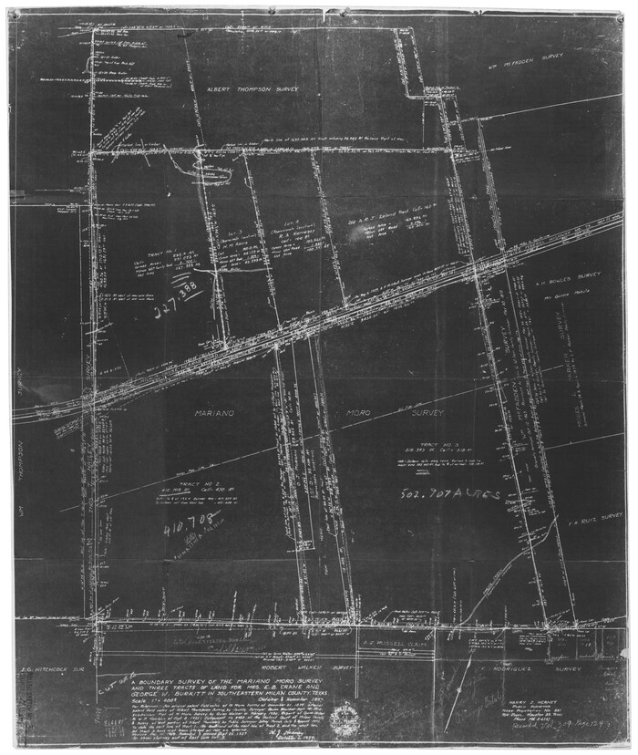 6776, Milam County Rolled Sketch 3C, General Map Collection