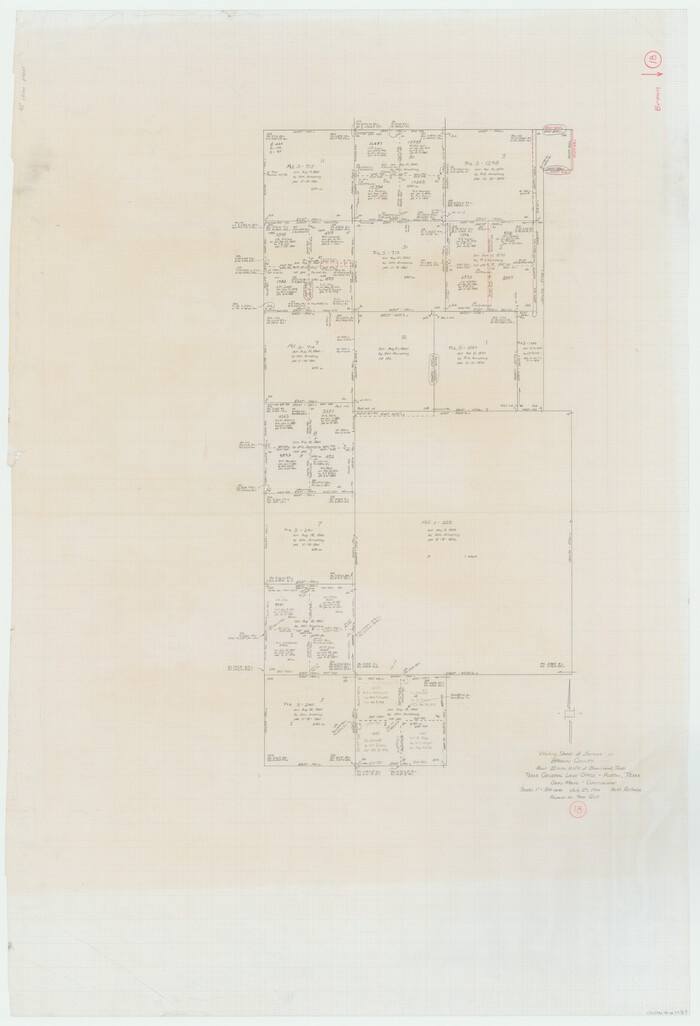 67783, Brown County Working Sketch 18, General Map Collection
