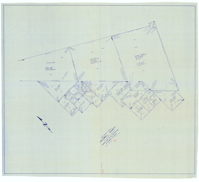 67840, Caldwell County Working Sketch 10, General Map Collection