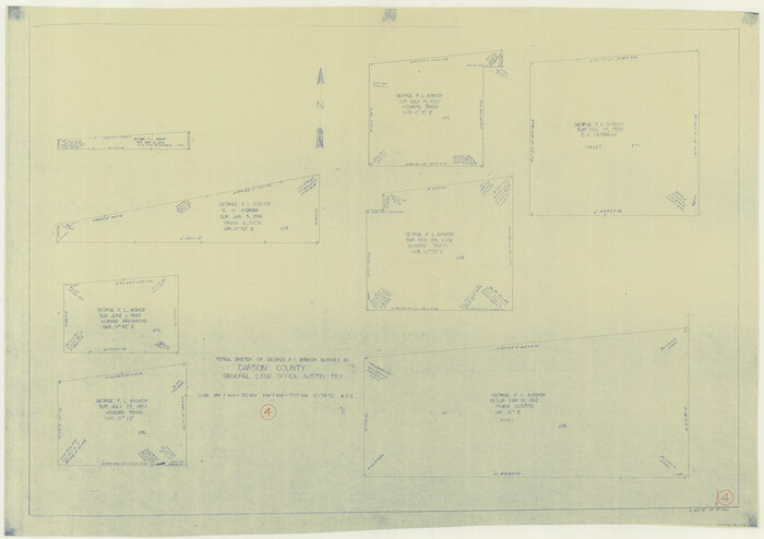 67875, Carson County Working Sketch 4, General Map Collection