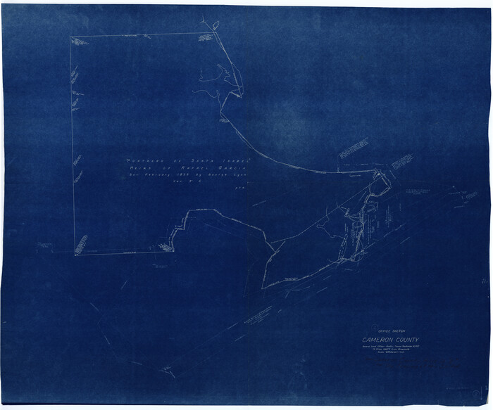 67881, Cameron County Working Sketch 2, General Map Collection