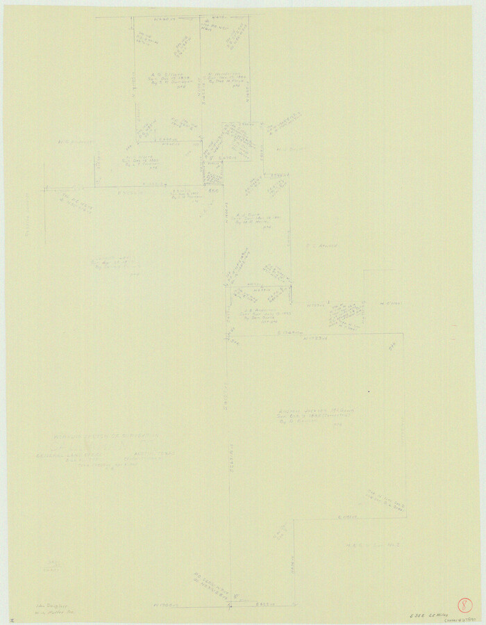 67890, Callahan County Working Sketch 8, General Map Collection