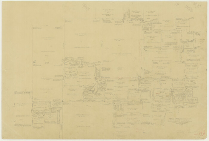 67905, Cass County Working Sketch 2, General Map Collection