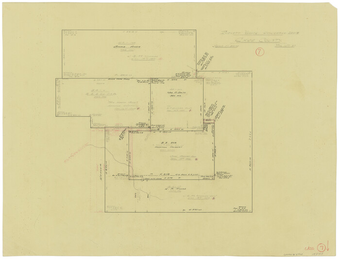 67910, Cass County Working Sketch 7, General Map Collection
