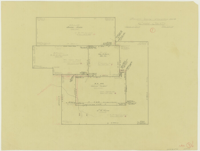 67910, Cass County Working Sketch 7, General Map Collection