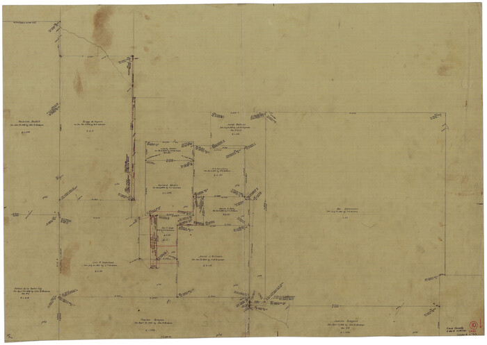 67913, Cass County Working Sketch 10, General Map Collection
