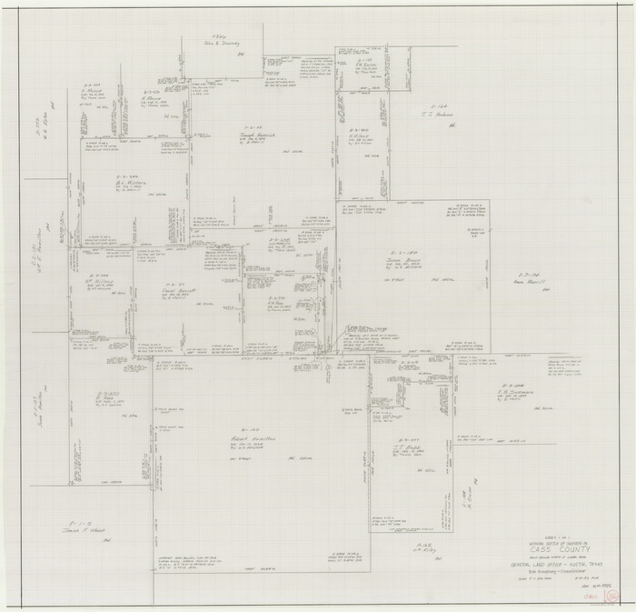 67939, Cass County Working Sketch 36, General Map Collection