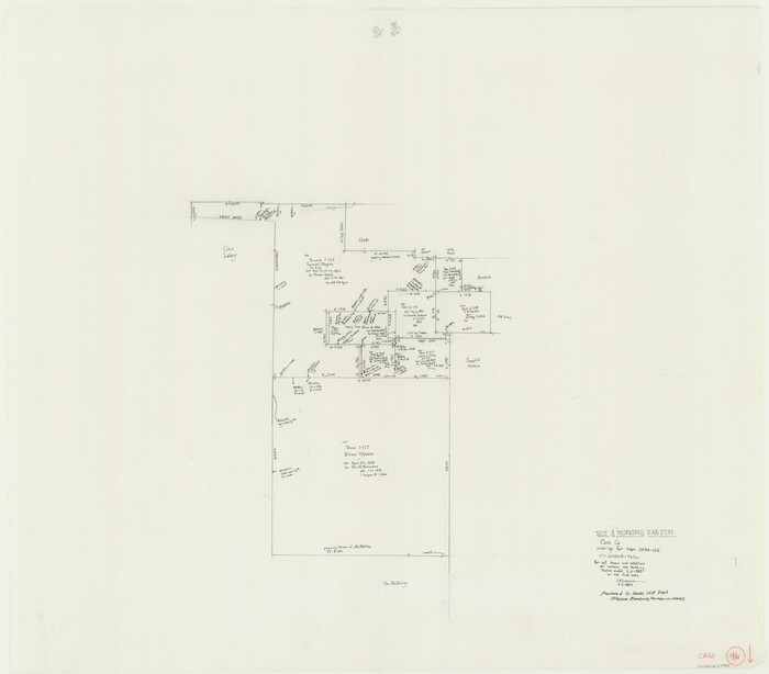67949, Cass County Working Sketch 46, General Map Collection