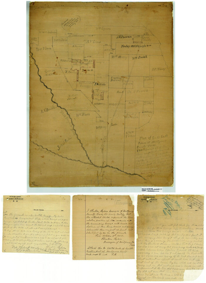6796, Montgomery County Rolled Sketch 10, General Map Collection

