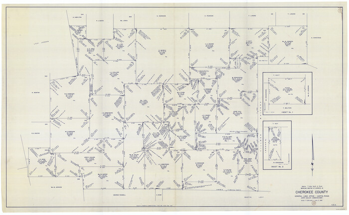 67975, Cherokee County Working Sketch 20, General Map Collection