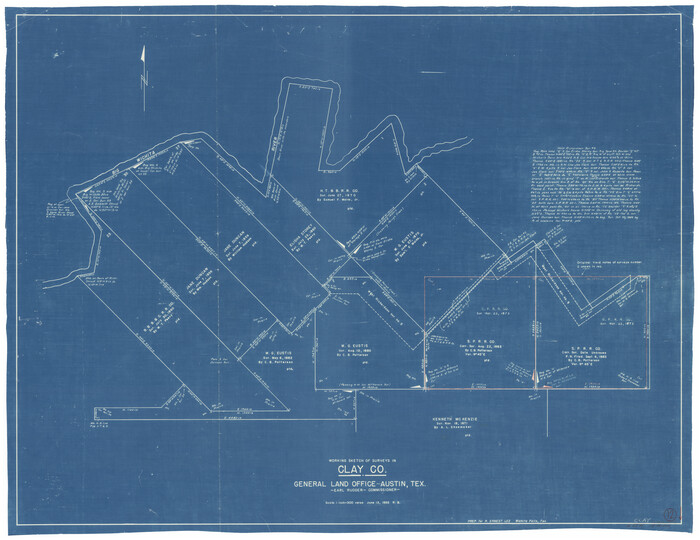68035, Clay County Working Sketch 12, General Map Collection
