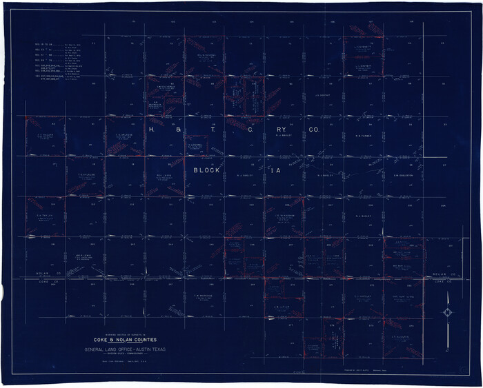 68049, Coke County Working Sketch 12, General Map Collection